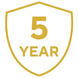 5-Year Warranty & Ongoing Support